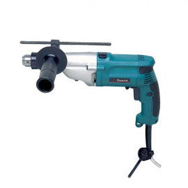 Дрель ударная Makita  НР2050 (720Вт,ЗВП-13мм,0-1200\2900об\м,2.3кг,чем,мет редуктор)